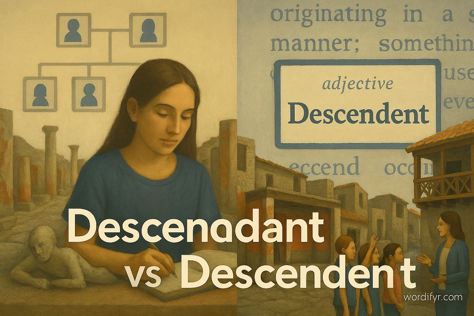 descenadent or descendent