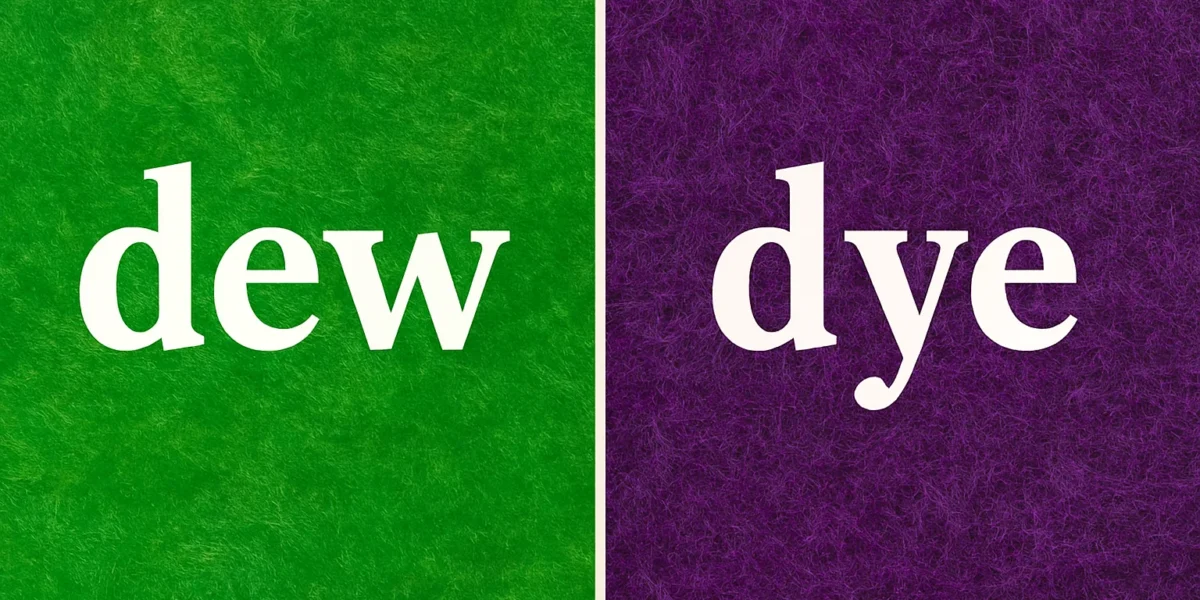 dew or dye