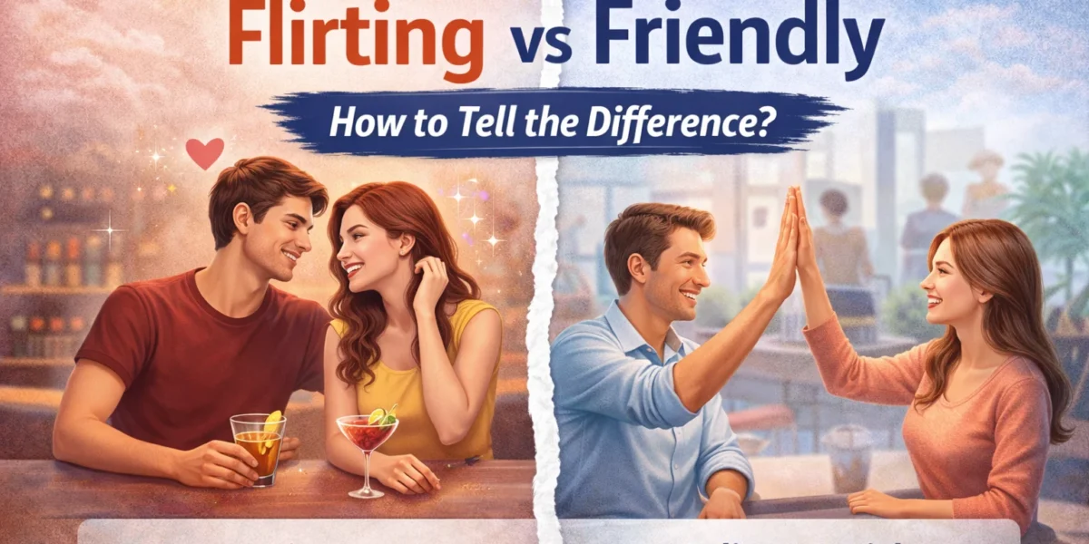 flirting or friendly