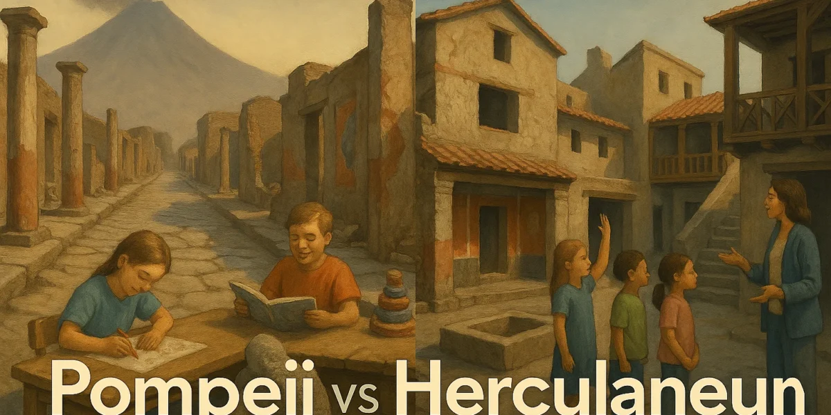 pompeii or herculaneum