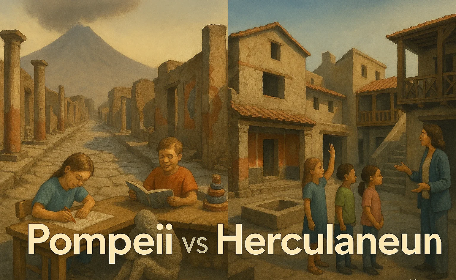 pompeii or herculaneum