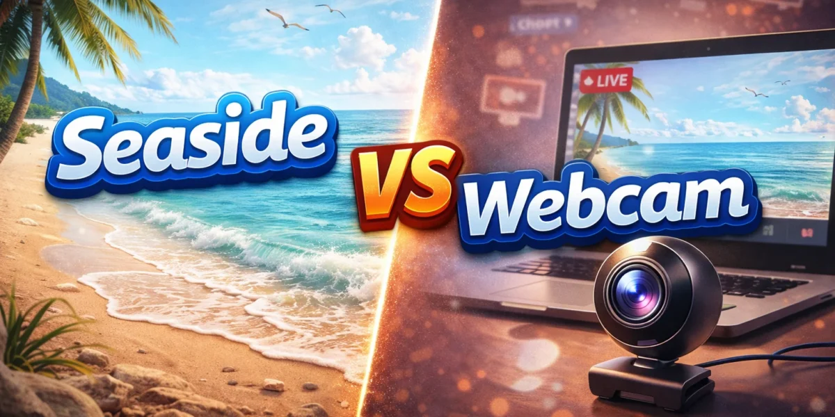 seaside or webcam