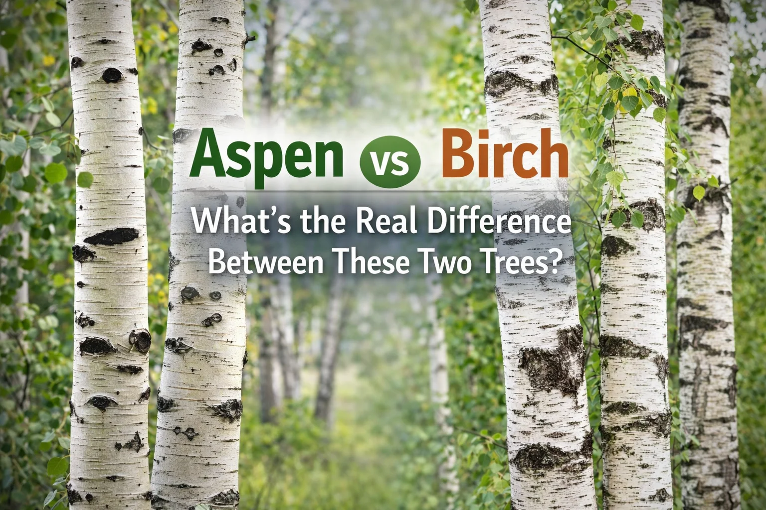 aspen or birch