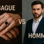bague or homme