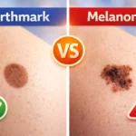 birthmark or melanoma