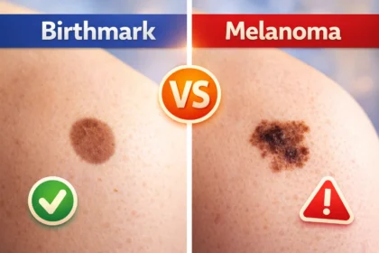 birthmark or melanoma