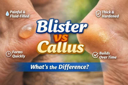 blister or callus