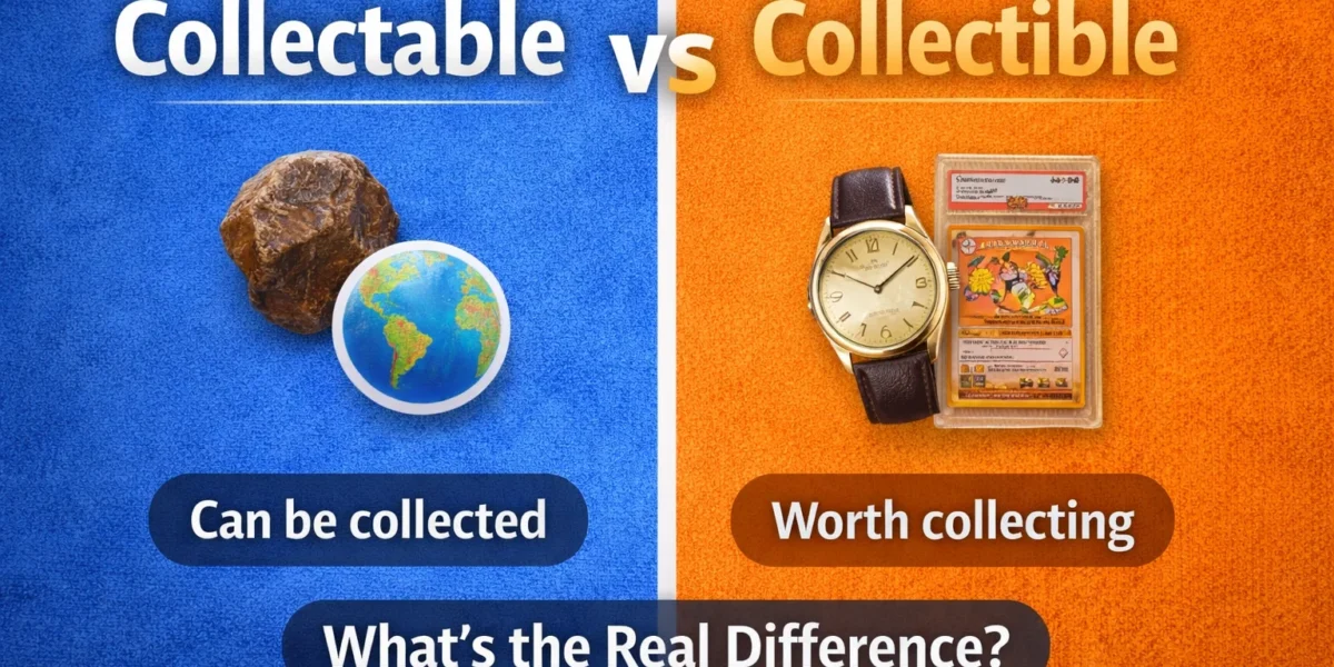 collectable or collectible