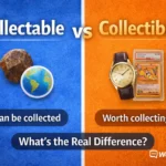 collectable or collectible