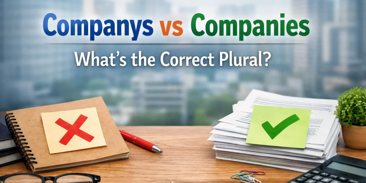 companies or companys