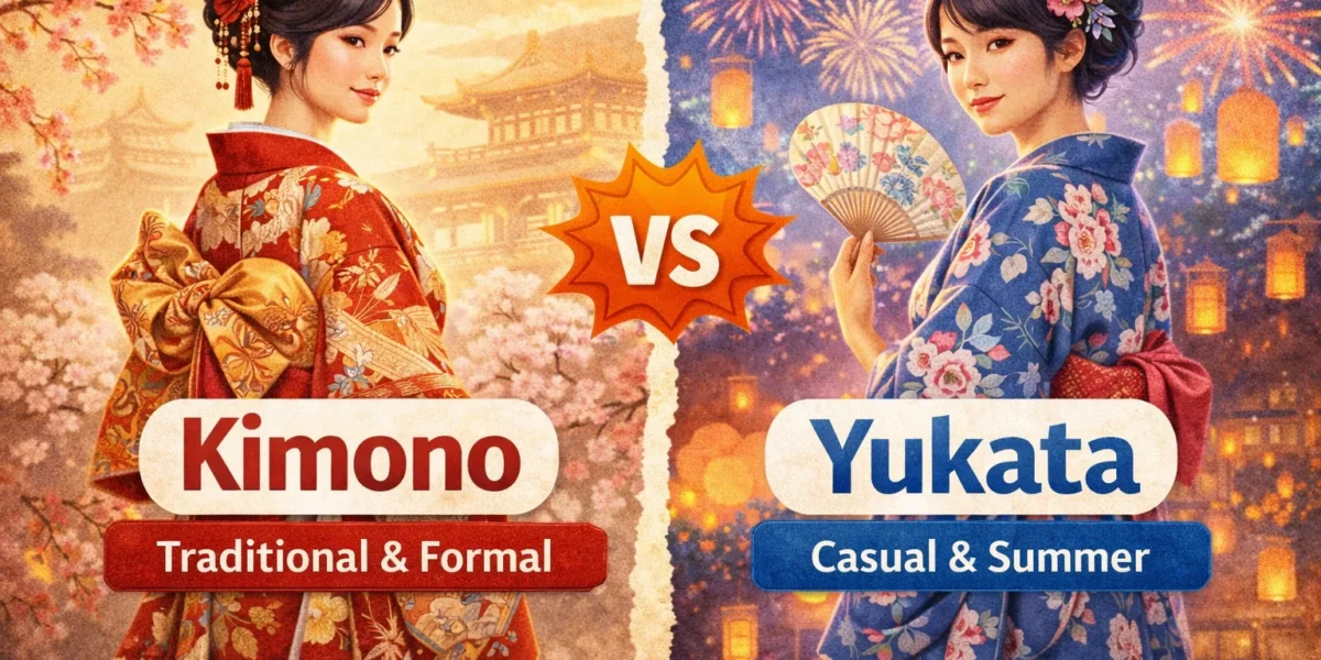kimono or yukata