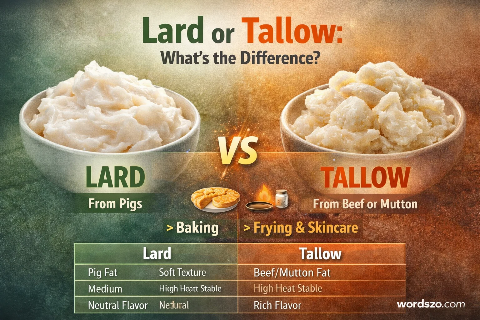 lard or tallow