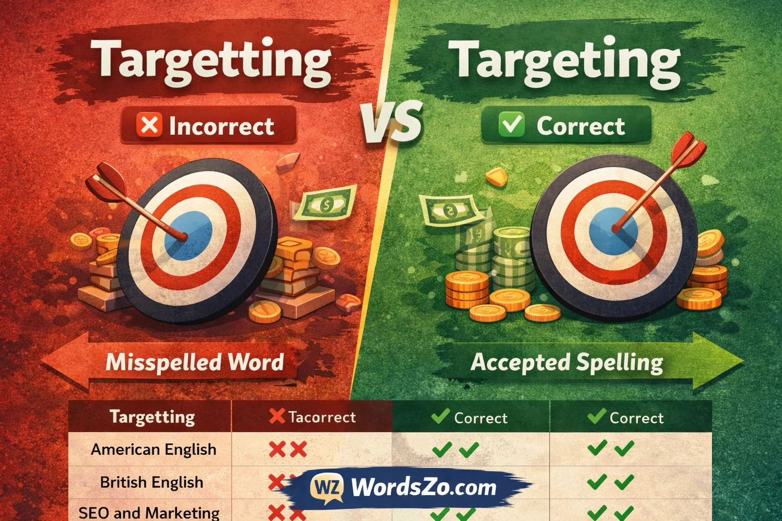 targetting or targeting