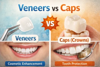 veneers or caps