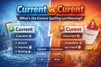 current or curent