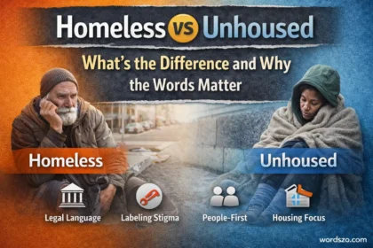 homeless or unhoused