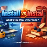 install or instal