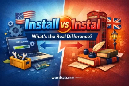 install or instal