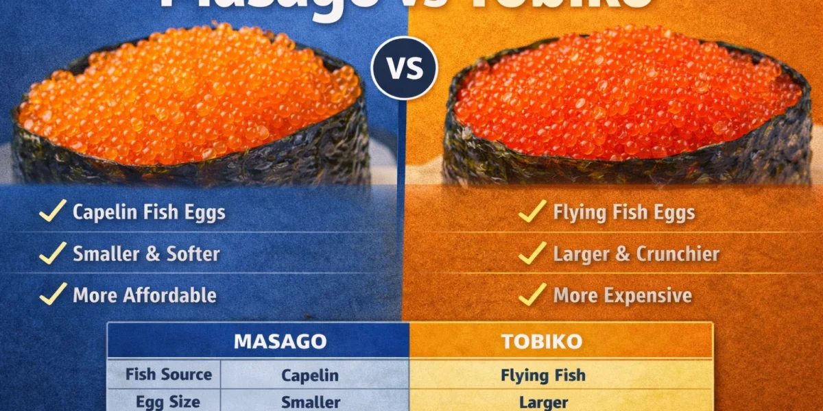 masago or tobiko