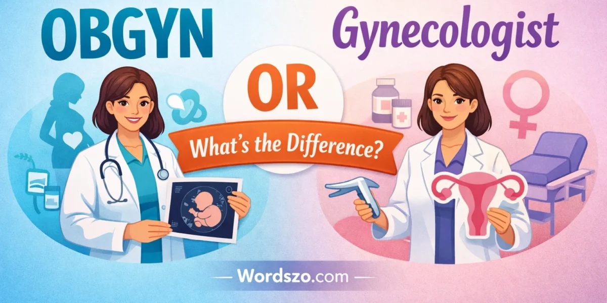 obgyn or gynecologist