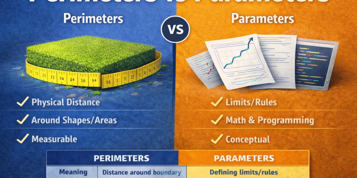 perimeters or parameters