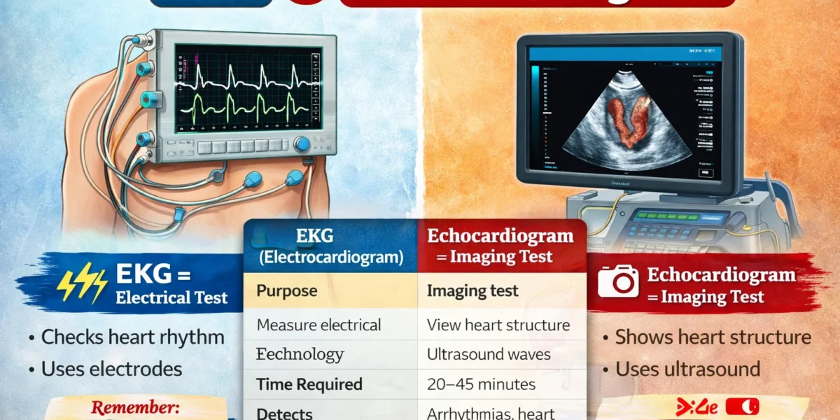EKG or echocardiogram