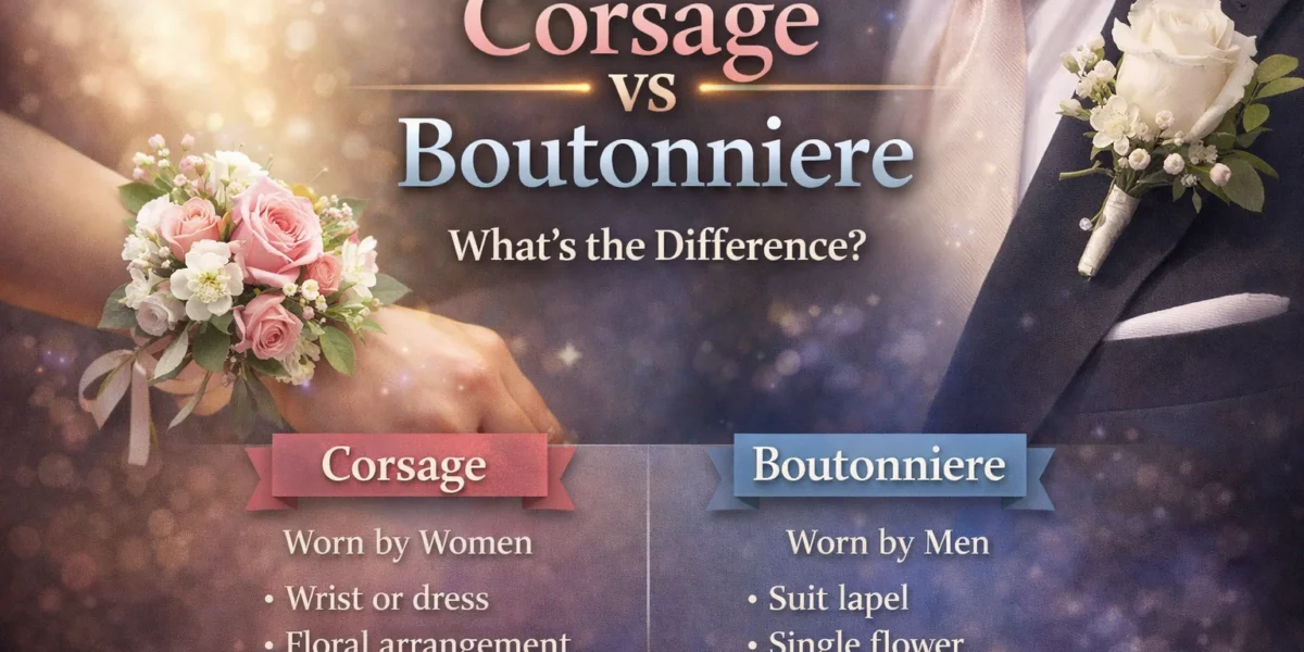 corsage or boutonniere