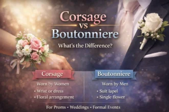 corsage or boutonniere