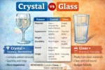 crystal or glass