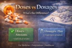doses or dosages