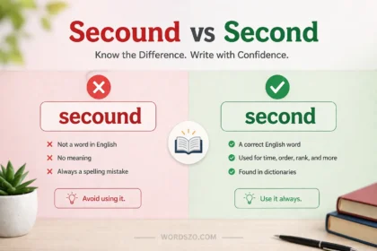 secound or second