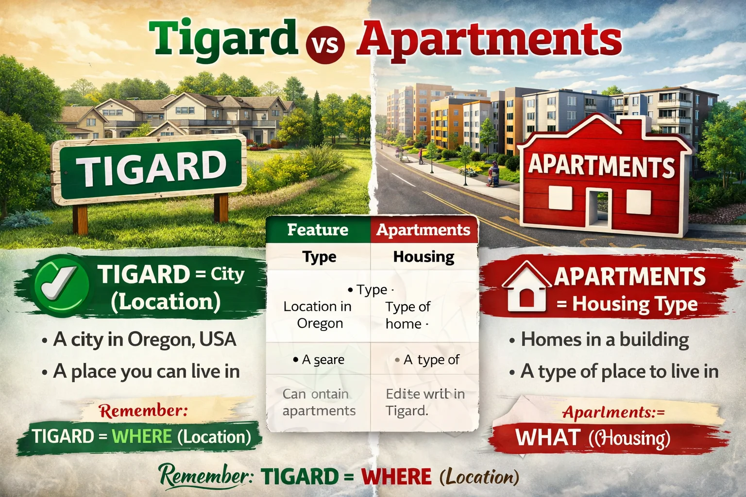 tigard or apartments