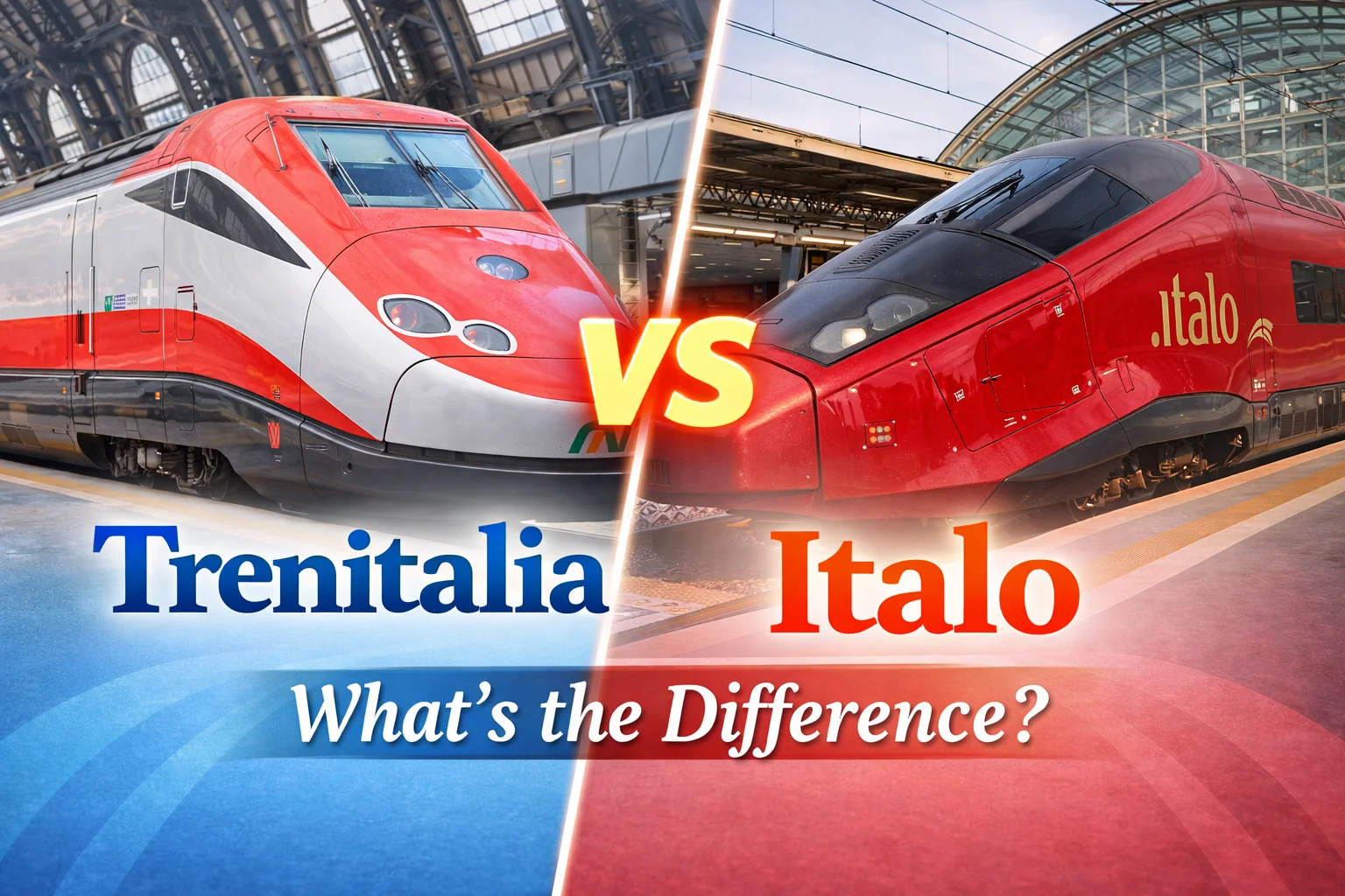 trenitalia or italo
